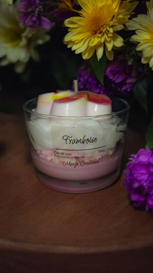 Bougie à la framboise