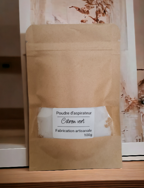 Poudre parfumée pour aspirateur à l'adoucissant